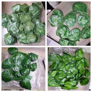 Artificial Green leaves