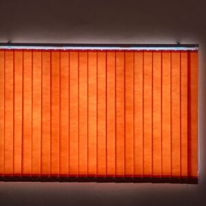 Vertical Blinds - Orange
