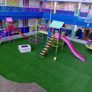25mm Artificial Grass Carpet for School Play Area