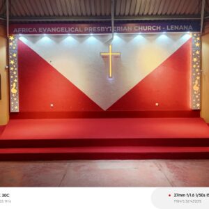 Red Altar Wall to Wall Carpet
