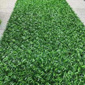 Artificial Grass Wire Fence 1m x 10m | Privacy & Decoration